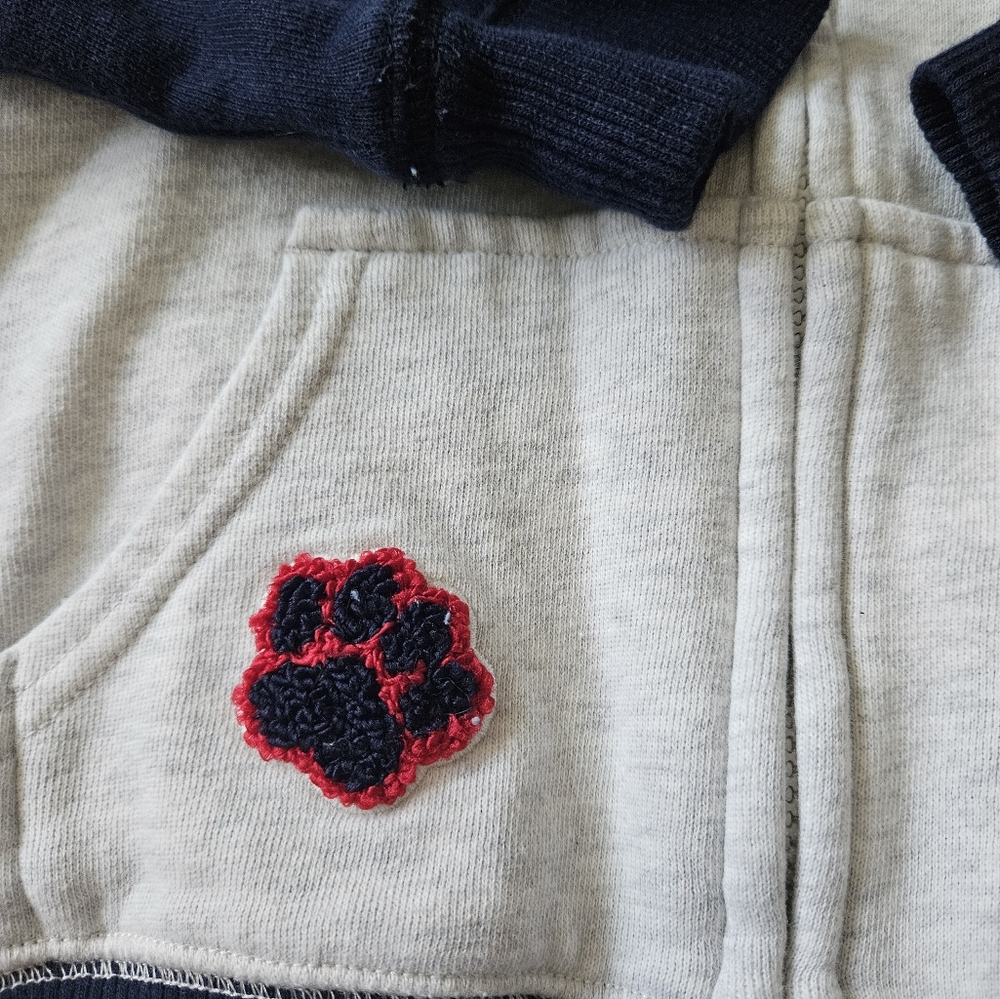 Gymboree Hooded Dog Zip Up Jacket - Picture 2 of 4